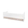 Bed MiniMAX NEW white+amber /teenage bed/